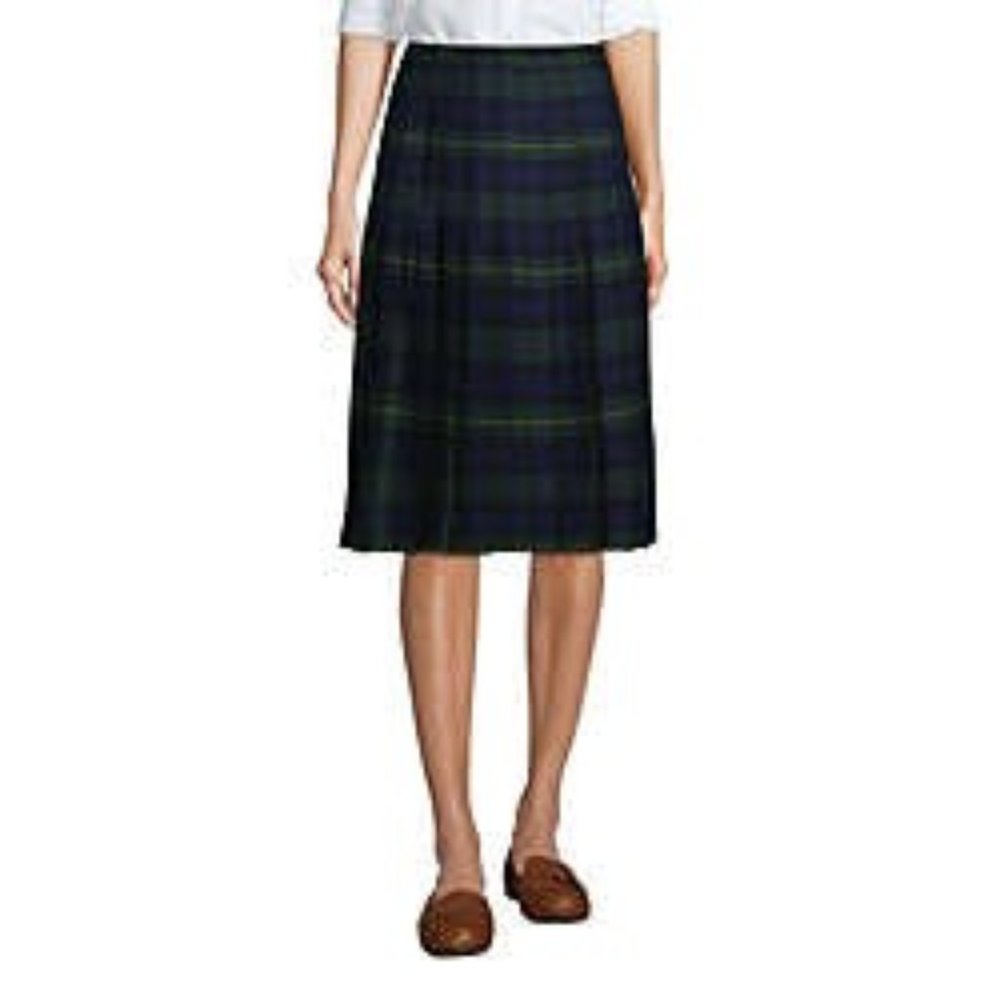 Lands End Women's school uniform skirt, TOK, Pleated,  NWT